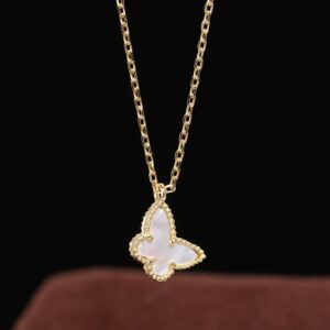 Four-leaf clover necklace
