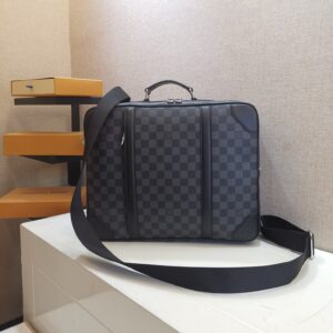 Briefcase Backpack Damier Graphite