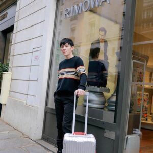 Rimow Original Twist leather travel suitcase
