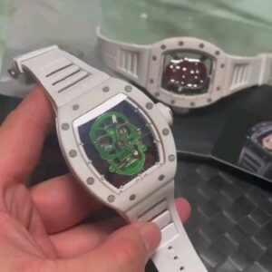 Ceramic tourbillon watch