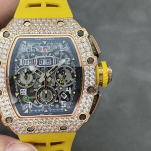 Chronograph diamond watch