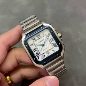 MS Cartier Santos Series 2824 mechanical 40mm