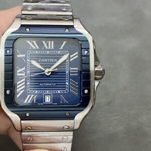 MS Cartier Santos Series 2824 mechanical 40mm