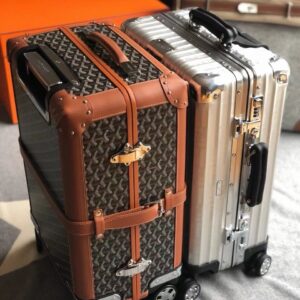 Popular rimowa vs goyard suitcase