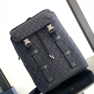 DIO Explorer shoulder backpack with beige black Oblique