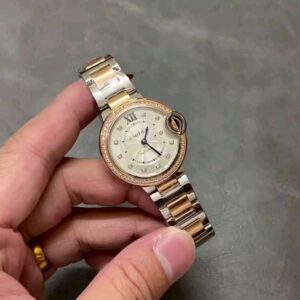 Cartier Blue Balloon 33mm mechanical watch