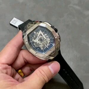 HUBLOT Sang Bleu III Chronograph 4700Engine 42mm Asian Wrist
