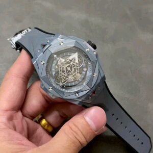 Ceramic King Big Bang Sang Bleu II Tattoo Second Generation Wristwatch