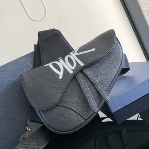 Saddle Bag Shoulder Bag Black