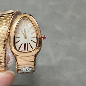 Serpenti series Snake-shaped wristwatch