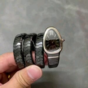 Serpenti series Snake-shaped wristwatch