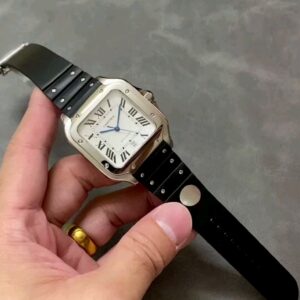 Cartier DIVES watch with rubber strap