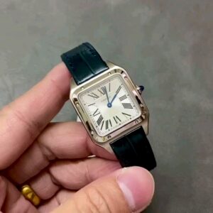 F1 factory Cartier Santos Dumont small size watch