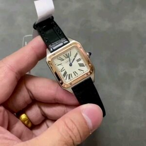 F1 factory Cartier Santos Dumont small size watch