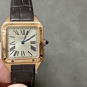 F1 factory Cartier Santos Dumont small size watch