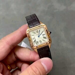 F1 factory Cartier Santos Dumont small size watch