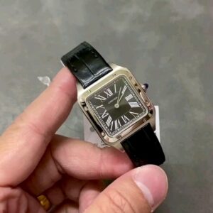 F1 factory Cartier Santos Dumont small size watch