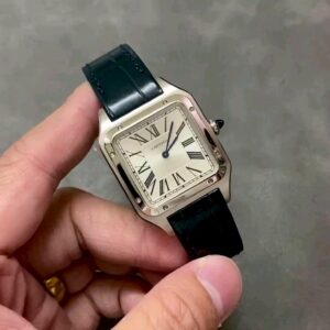F1 factory Cartier Santos Dumont medium size watch