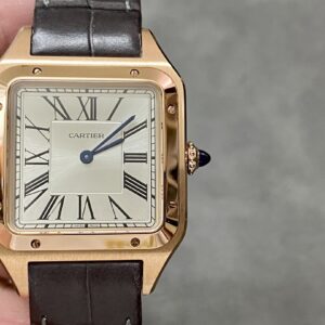F1 factory Cartier Santos Dumont medium size watch