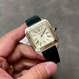 F1 factory Cartier Santos Dumont large size watch
