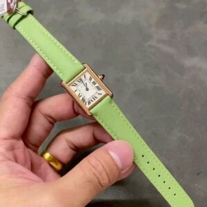 F1 Factory Small Size Cartier Tank Must de Cartier Series Watch