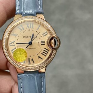 Cartier Blue Balloon 33mm automatic watch