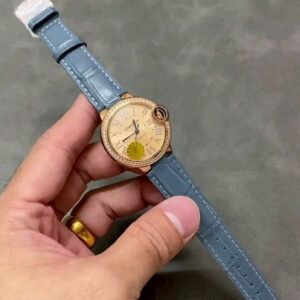 Cartier Blue Balloon 33mm automatic watch