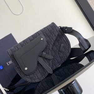 Saddle Handbag Oblique Pattern