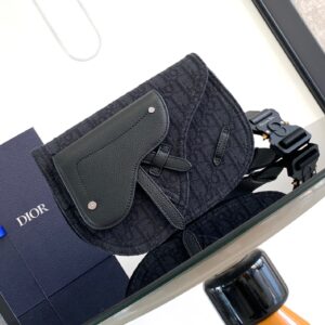 Saddle Handbag Oblique Pattern