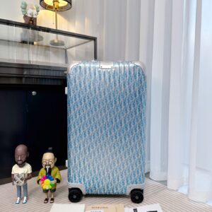 Dior x Rimowa 31 inch aluminium luggage