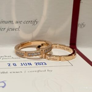 New full diamond ring couple ring pair