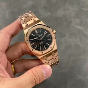 Audemars Piguet 15400 automatic watch, Steel case, CCMXX model, Three-piece design, Original structure, High-quality steel strap