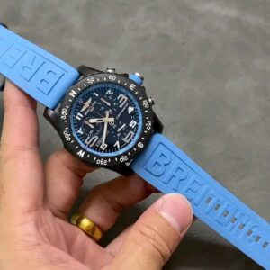 Carbon Fiber Breitling Chronograph Watch