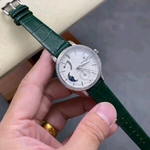 36mm women's moon phase automatic watch