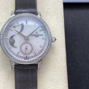 36mm women's moon phase automatic watch