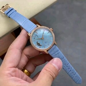 36mm women's moon phase automatic watch
