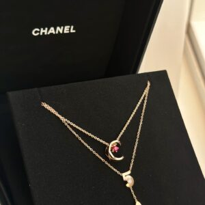 Rubellite necklace