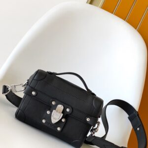 Soul Trunk bag with head-grain leather