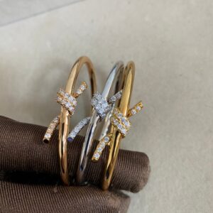 Tiffany single round knot bracelet