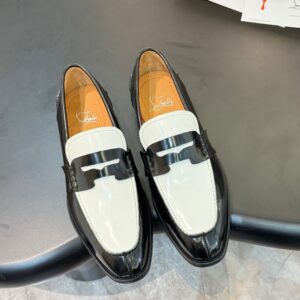 Men's leisure Lufian shoes with red sole