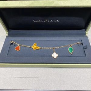 Lucky charm bracelet with