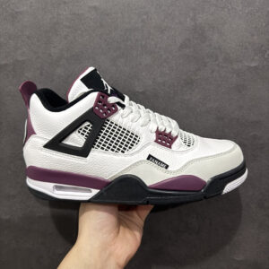 Air Jordan AJ4 Retro Full Grain Leather Basketball Shoes