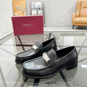 Male formal leather shoes with imported Italian leather