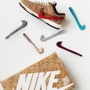CLOT x Nike Dunk Low collaborative sneaker