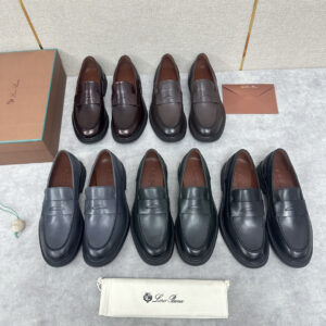 LP Loro Pian休闲一脚蹬乐福皮鞋