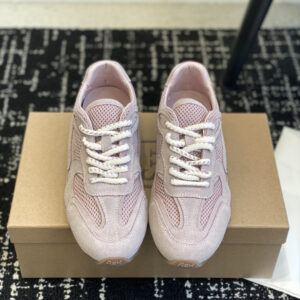 Leather net trainer
