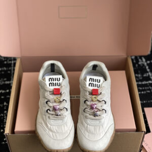 25ss cookie shoe sneakers with chunky sole and vintage styling