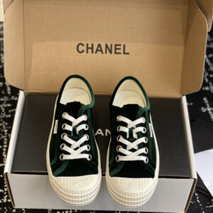 Chanel summer biscuit canvas shoes
