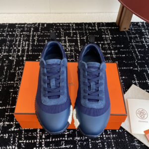 Spring summer leather sneakers with sport casual style