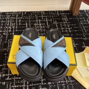 Fendi Diagonal Sandal